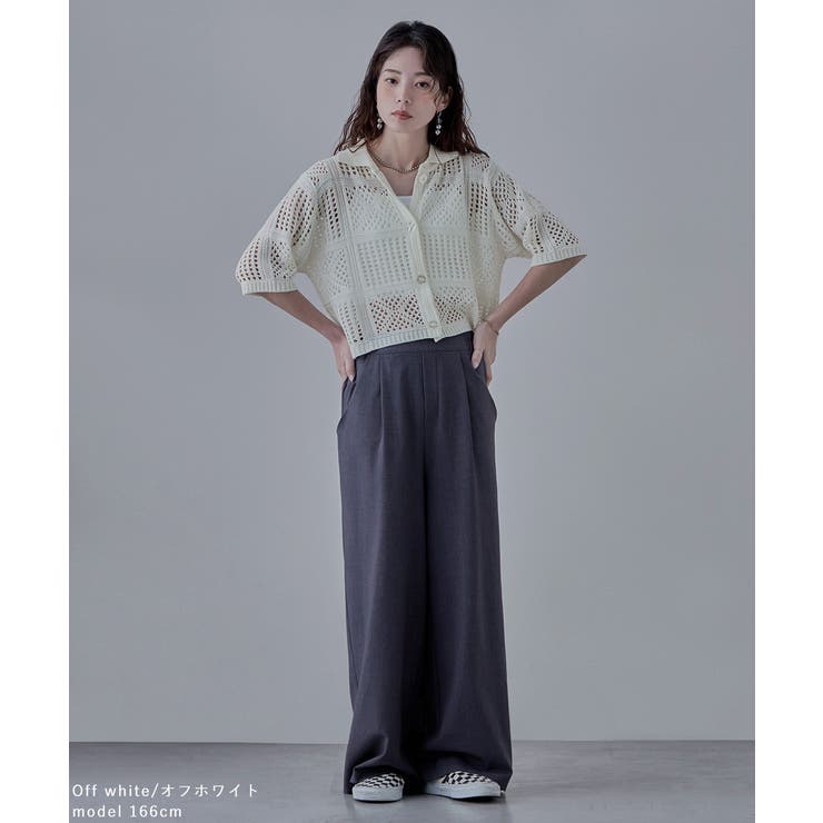 【CHAROL】シャロル ベアトップセット ニットTee CHAROL】シャロル ベアトップセット ニットTee！