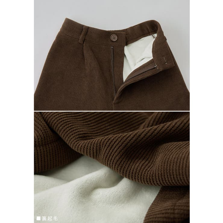 etoll エトル 裏起毛コーデュロイハーフパンツ | Fashion Letter | 詳細画像20 