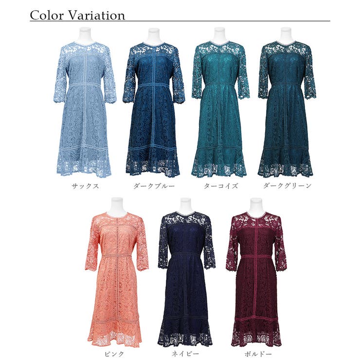 ［Fashion Letter］オケージョンワンピース/パーティードレス Fashion Letter ドレス 総プリーツロング結婚式ワンピースドレス