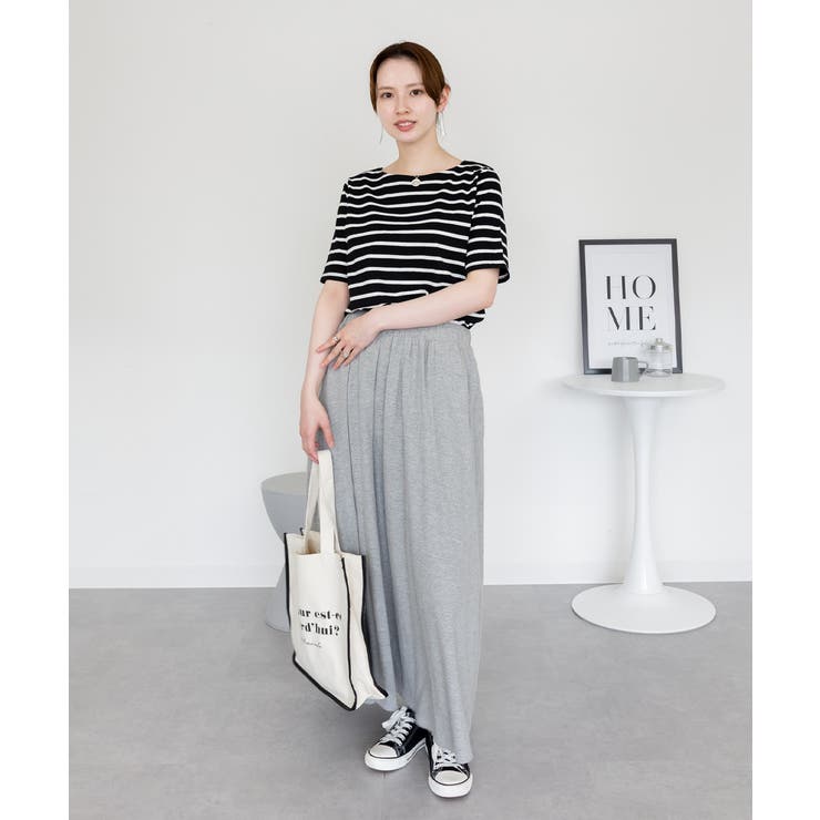 aity アイティ ボーダー5分袖トップス | Fashion Letter | 詳細画像15 