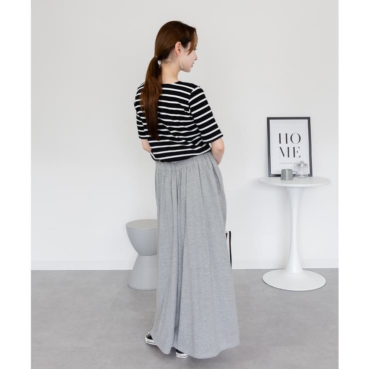 aity アイティ ボーダー5分袖トップス | Fashion Letter | 詳細画像16 