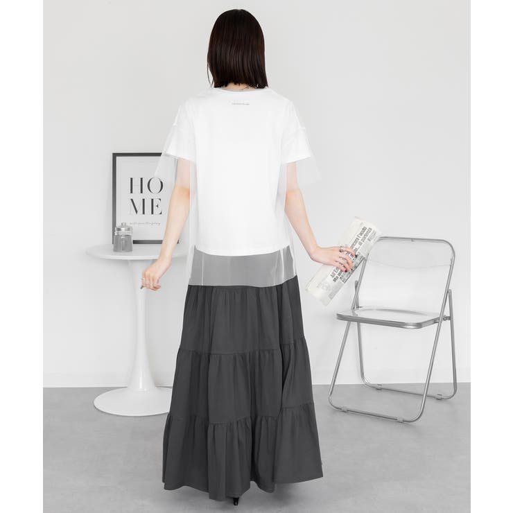 aity アイティ 4段ティアードマキシスカート | Fashion Letter | 詳細画像12 