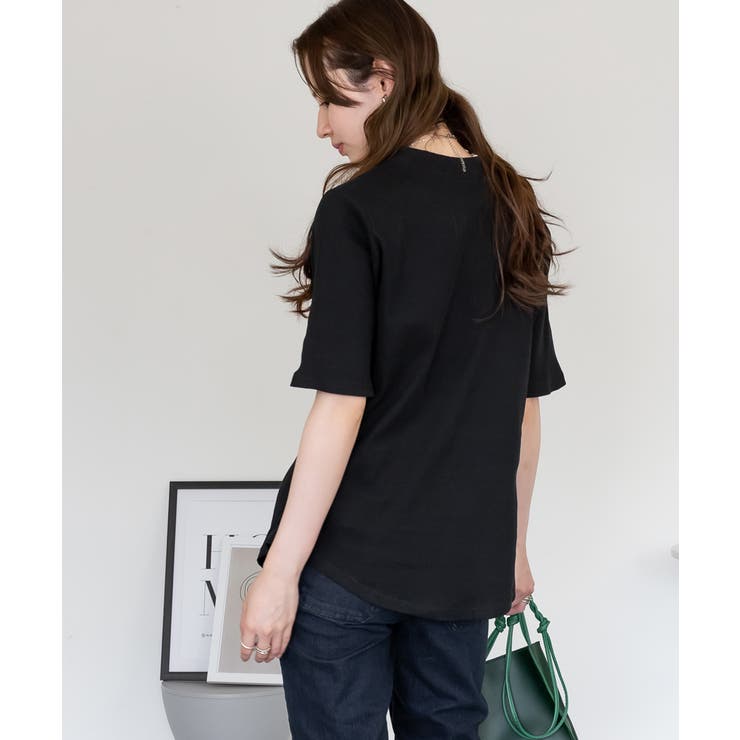 aity アイティ 2×2リブプチハイネック半袖Tシャツ | Fashion Letter | 詳細画像11 