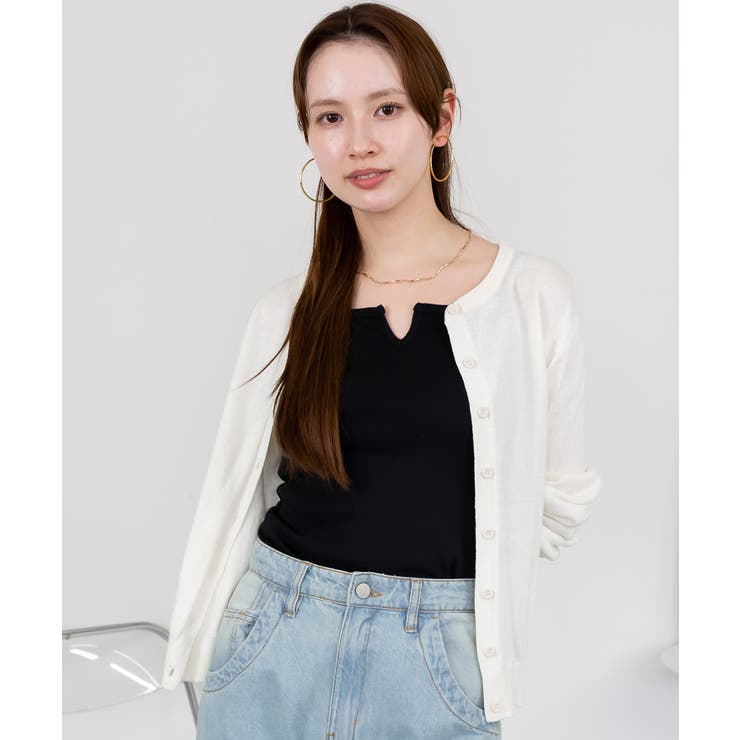 aity アイティ キーネック | Fashion Letter | 詳細画像8 