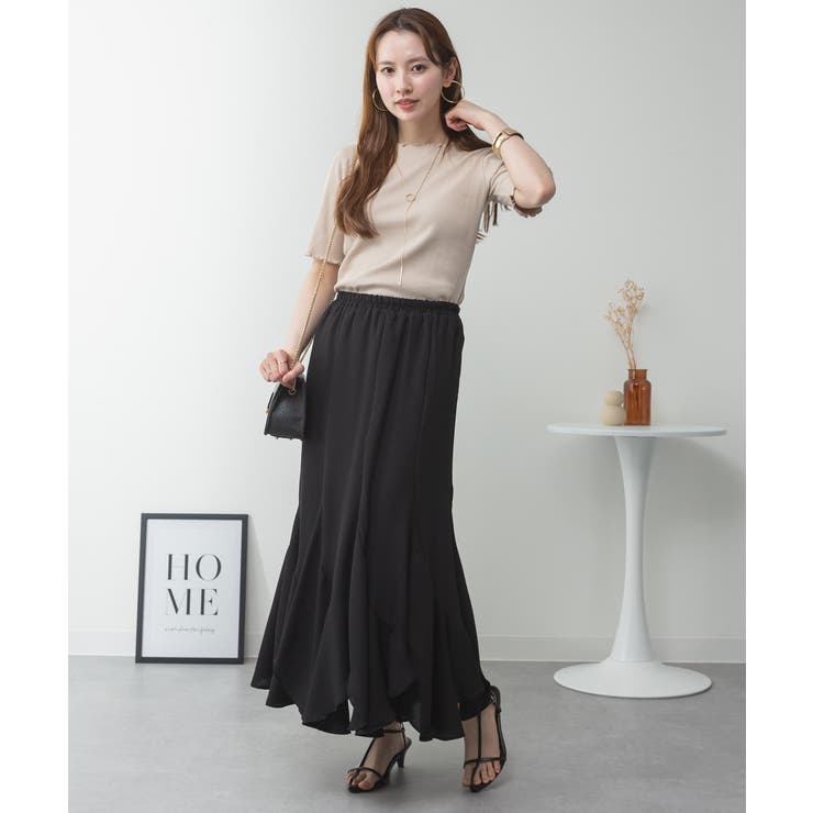 ベージュ | aity アイティ クルーネック | Fashion Letter