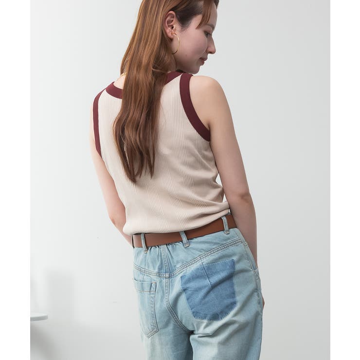 aity アイティ ランダムリブタンクトップ | Fashion Letter | 詳細画像14 