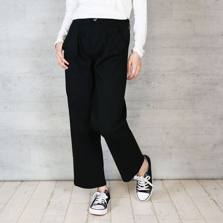 aity アイティ ツイルタックワイドパンツ | Fashion Letter | 詳細画像12 