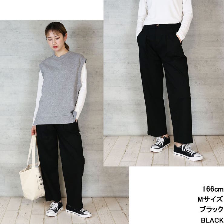 aity アイティ ツイルタックワイドパンツ | Fashion Letter | 詳細画像14 