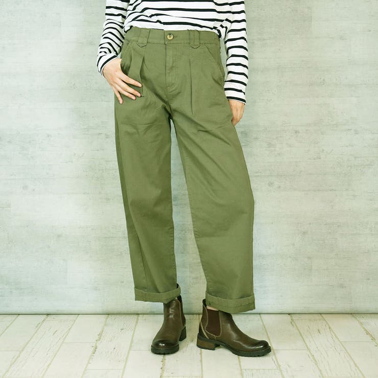 aity アイティ ツイルタックワイドパンツ | Fashion Letter | 詳細画像18 