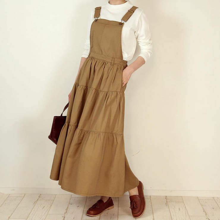 aity アイティ 2wayサロペットティアードマキシスカート | Fashion Letter | 詳細画像13 