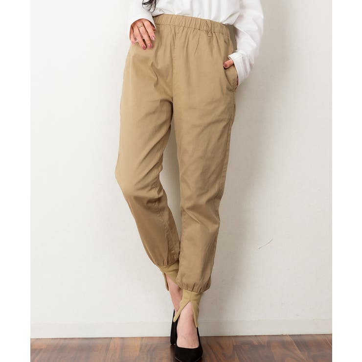 aity アイティ 裾リブスリットジョガーパンツ | Fashion Letter | 詳細画像2 