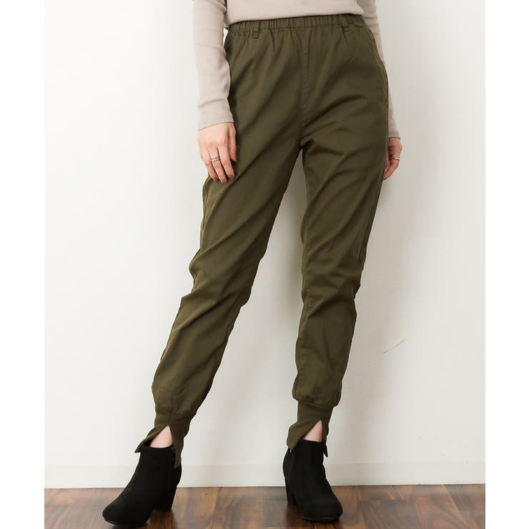 aity アイティ 裾リブスリットジョガーパンツ | Fashion Letter | 詳細画像10 