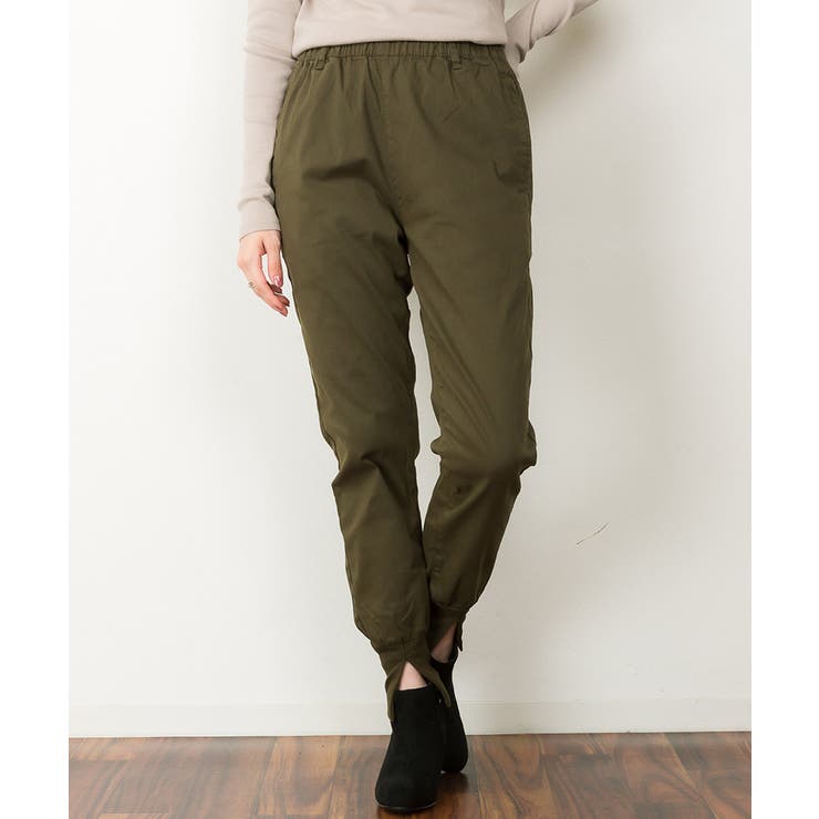 aity アイティ 裾リブスリットジョガーパンツ | Fashion Letter | 詳細画像11 