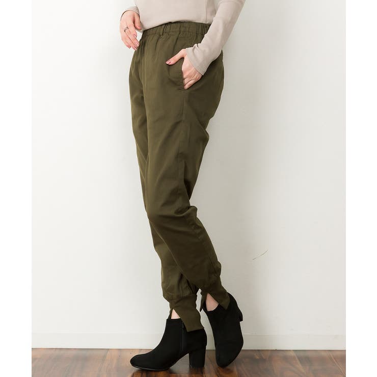 aity アイティ 裾リブスリットジョガーパンツ | Fashion Letter | 詳細画像12 