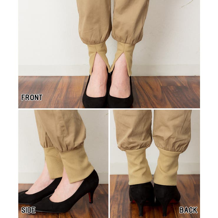 aity アイティ 裾リブスリットジョガーパンツ | Fashion Letter | 詳細画像16 