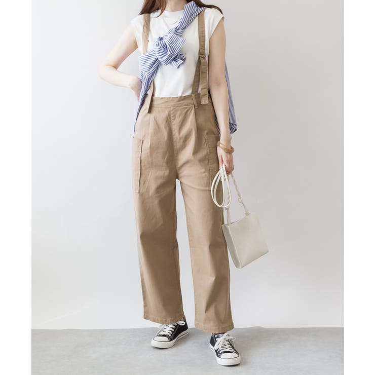 aity アイティ サイドビックポケットサロペットパンツ | Fashion Letter | 詳細画像2 