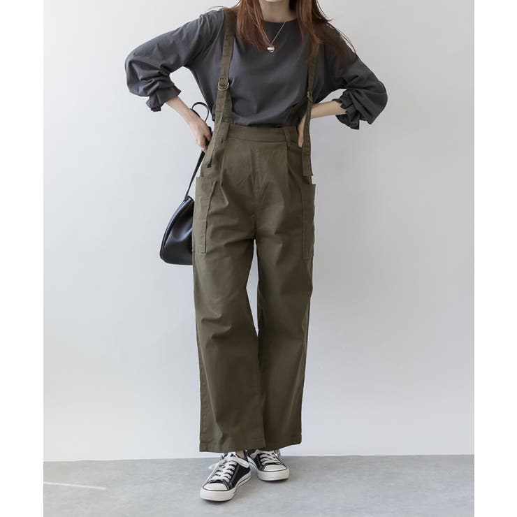 aity アイティ サイドビックポケットサロペットパンツ | Fashion Letter | 詳細画像15 