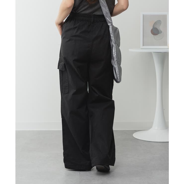 aity アイティ ツイルワイドカーゴパンツ | Fashion Letter | 詳細画像6 