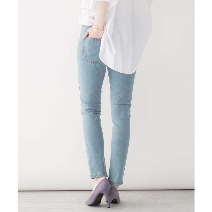 aity アイティ フロントジッパーデニムスキニーパンツ | Fashion Letter | 詳細画像6 