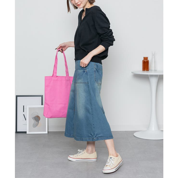 aity アイティ ストレッチデニムベイカースカート | Fashion Letter | 詳細画像6 