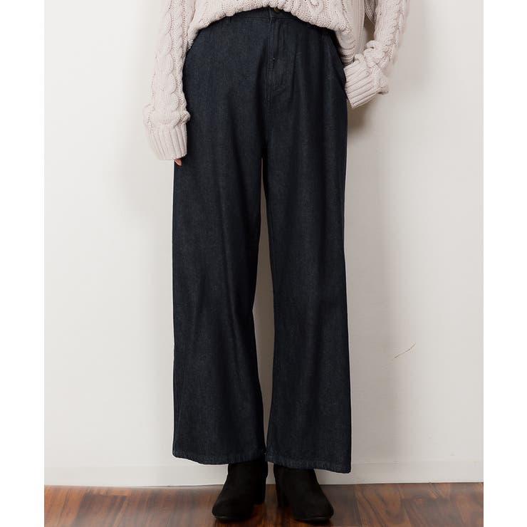 aity アイティ デニムワイドパンツ | Fashion Letter | 詳細画像4 