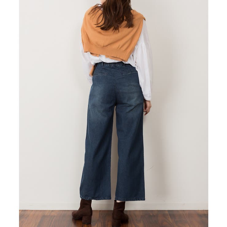 aity アイティ デニムワイドパンツ | Fashion Letter | 詳細画像10 