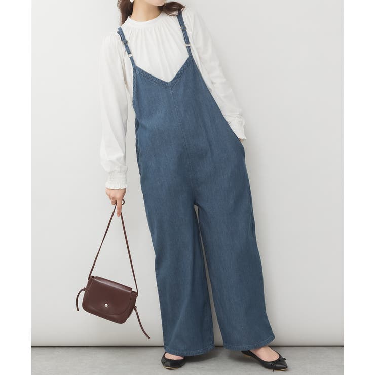 aity アイティ キャミオールインワンデニム | Fashion Letter | 詳細画像11 