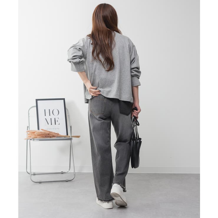 グレーデニム | aity アイティ ヴィンテージ風 | Fashion Letter