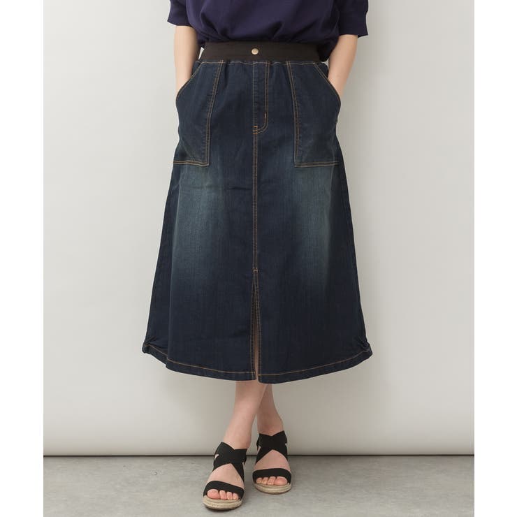 ネイビー | aity アイティ ウエストリブ | Fashion Letter