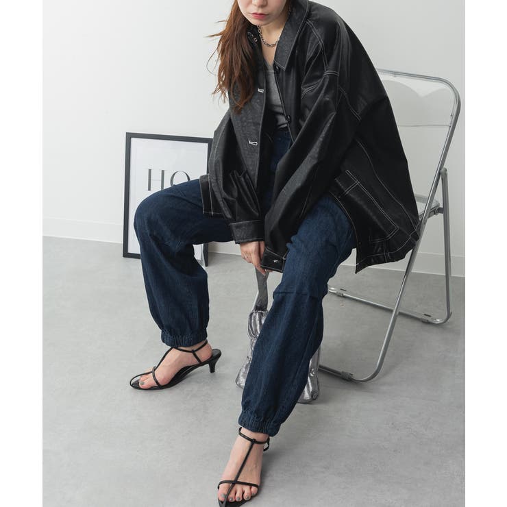 ワンウォッシュネイビー | aity アイティ リラックスワイドパラシュートパンツ | Fashion Letter