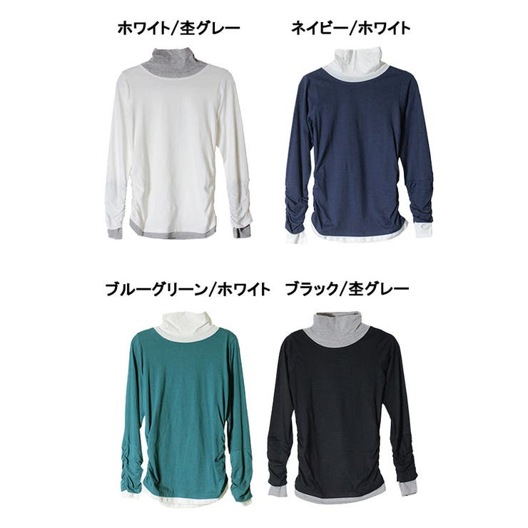 aity アイティ レイヤード風くしゅくしゅ袖カットソー | Fashion Letter | 詳細画像15 