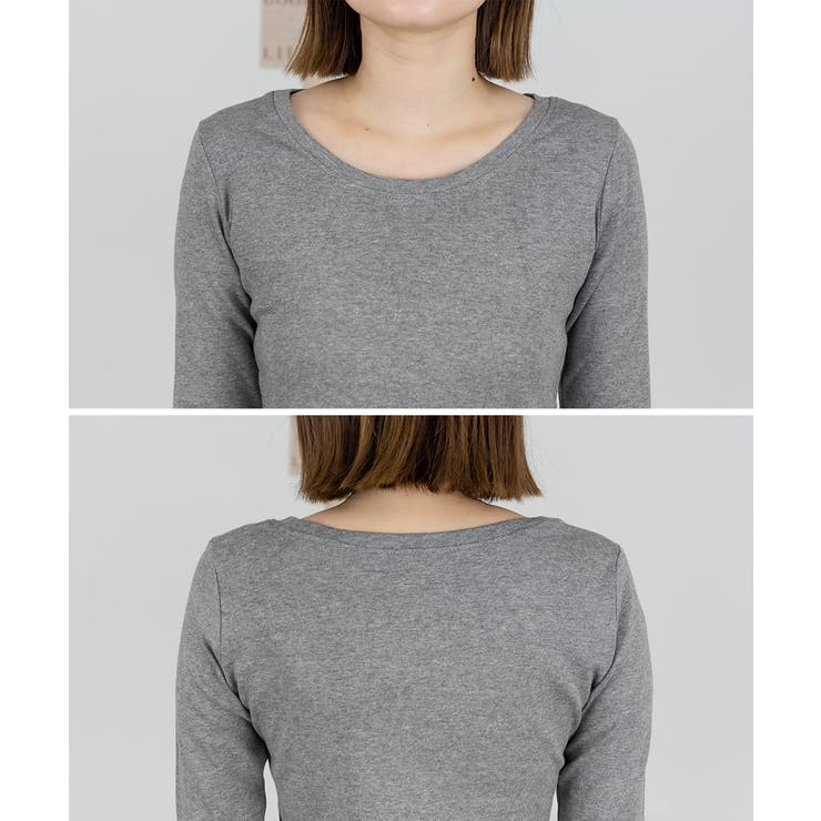 aity アイティ コットンフライスロングスリーブ | Fashion Letter | 詳細画像15 