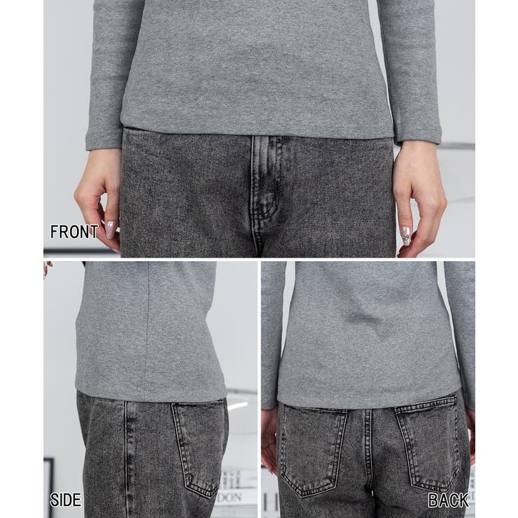 aity アイティ コットンフライスロングスリーブ | Fashion Letter | 詳細画像17 