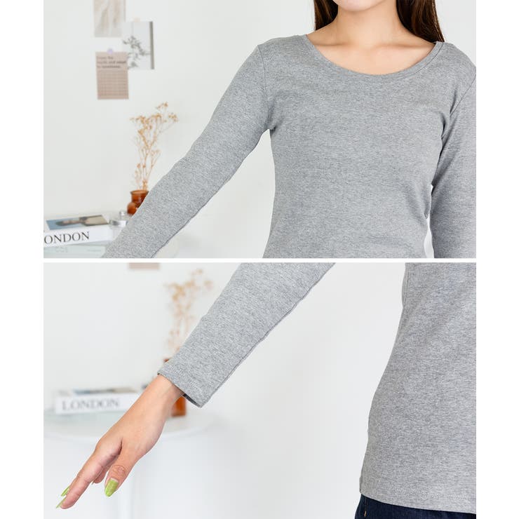 aity アイティ Uネック8分袖スリーブ | Fashion Letter | 詳細画像16 