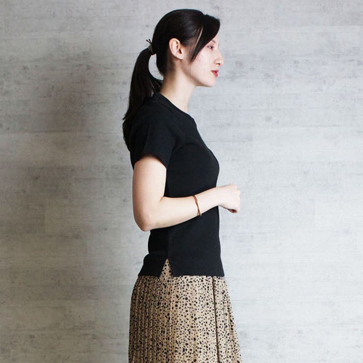 aity アイティ コンパクトコットンリブT | Fashion Letter | 詳細画像8 