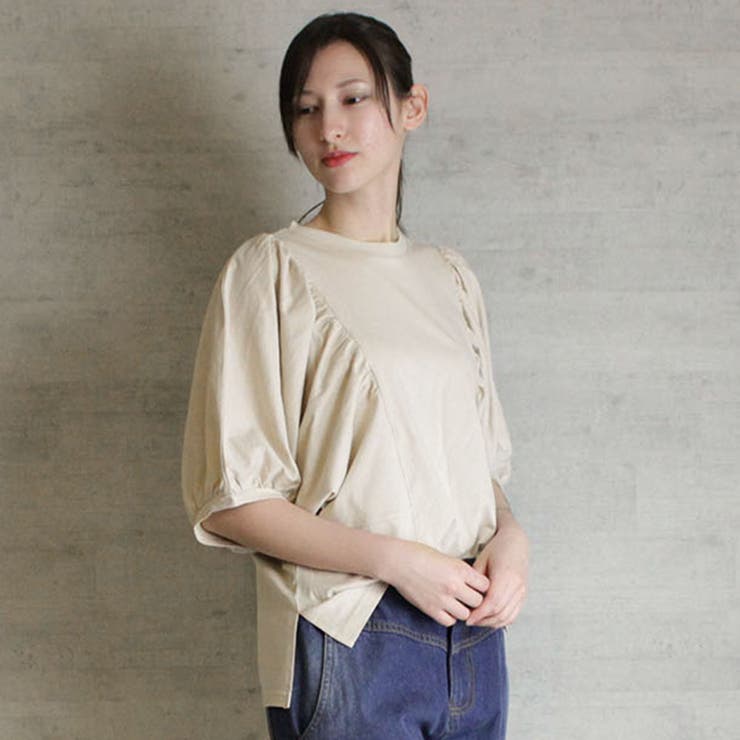 aity アイティ ギャザー袖ドルマン | Fashion Letter | 詳細画像9 