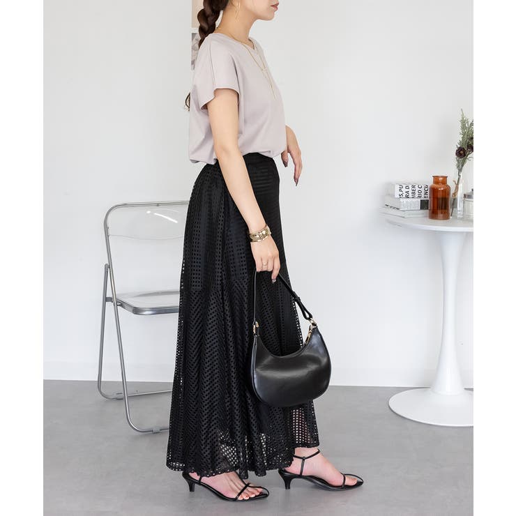 aity アイティ VネックフレンチTシャツ | Fashion Letter | 詳細画像12 