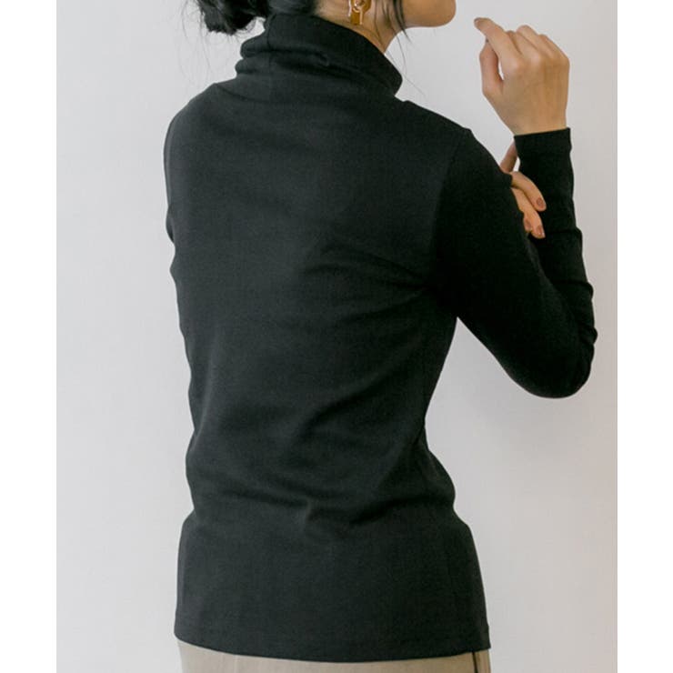 aity アイティ コットンハイネックカットソー | Fashion Letter | 詳細画像4 