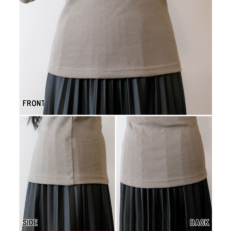 aity アイティ コットンハイネックカットソー | Fashion Letter | 詳細画像18 