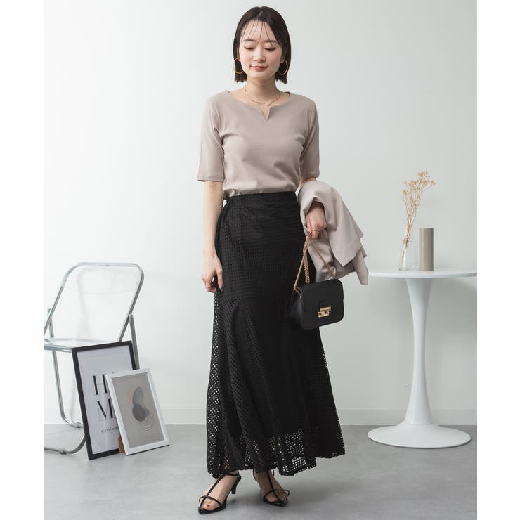 aity アイティ キーネック | Fashion Letter | 詳細画像6 