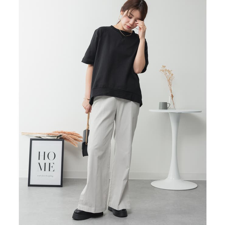 ブラック | aity アイティ ミニ裏毛 | Fashion Letter