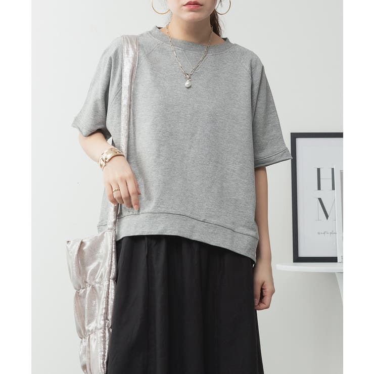 杢グレー | aity アイティ ミニ裏毛 | Fashion Letter