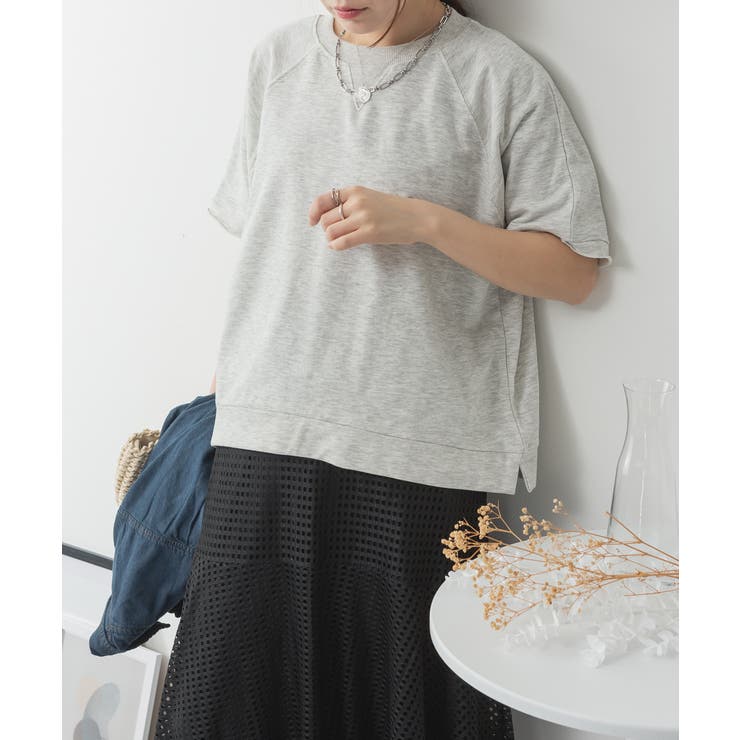 オートミール | aity アイティ ミニ裏毛 | Fashion Letter