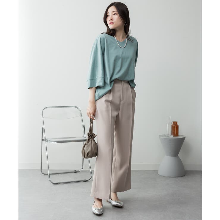 aity アイティ Vネック7分袖ドルマンカットソー | Fashion Letter | 詳細画像11 