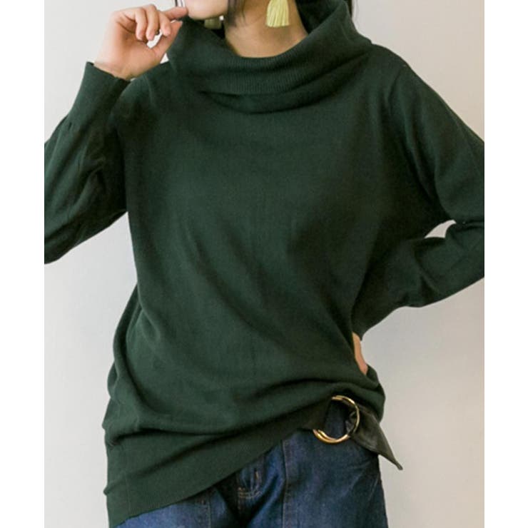 aity アイティ 綿ニットオフタートルニットプルオーバー | Fashion Letter | 詳細画像8 