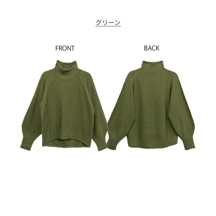 aity アイティ チャンキー鹿の子編みニットプルオーバー | Fashion Letter | 詳細画像11 