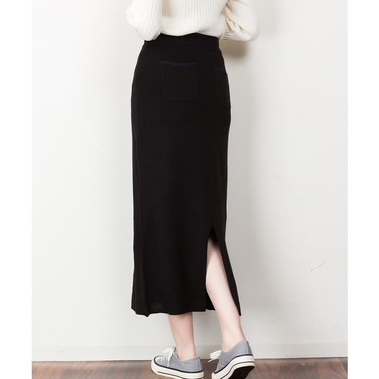 aity アイティ クレリックタイトニットスカート | Fashion Letter | 詳細画像5 