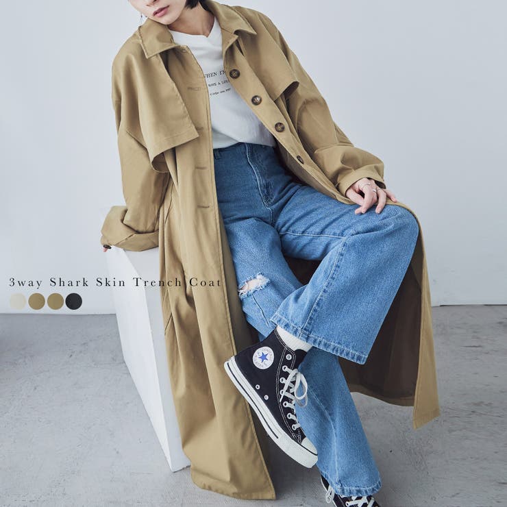 ZARA トレンチコート 128cm 春秋 懐かしき