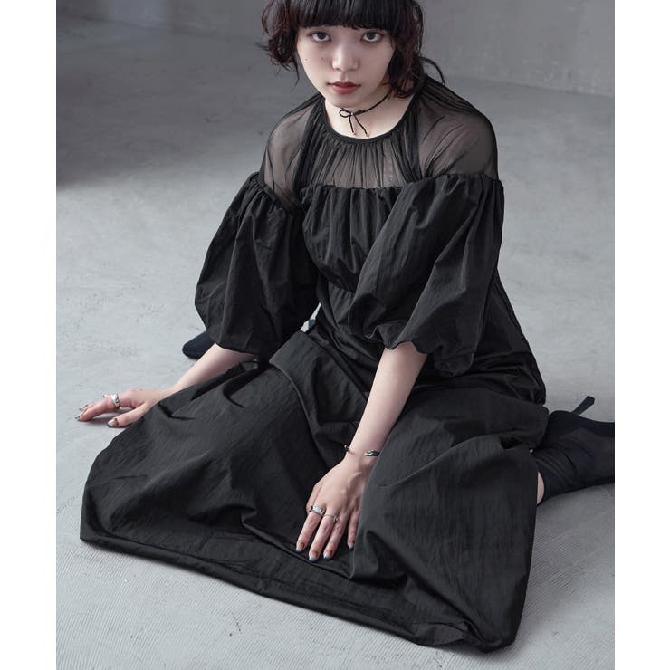aity アイティ タフタ×チュール | Fashion Letter | 詳細画像8 