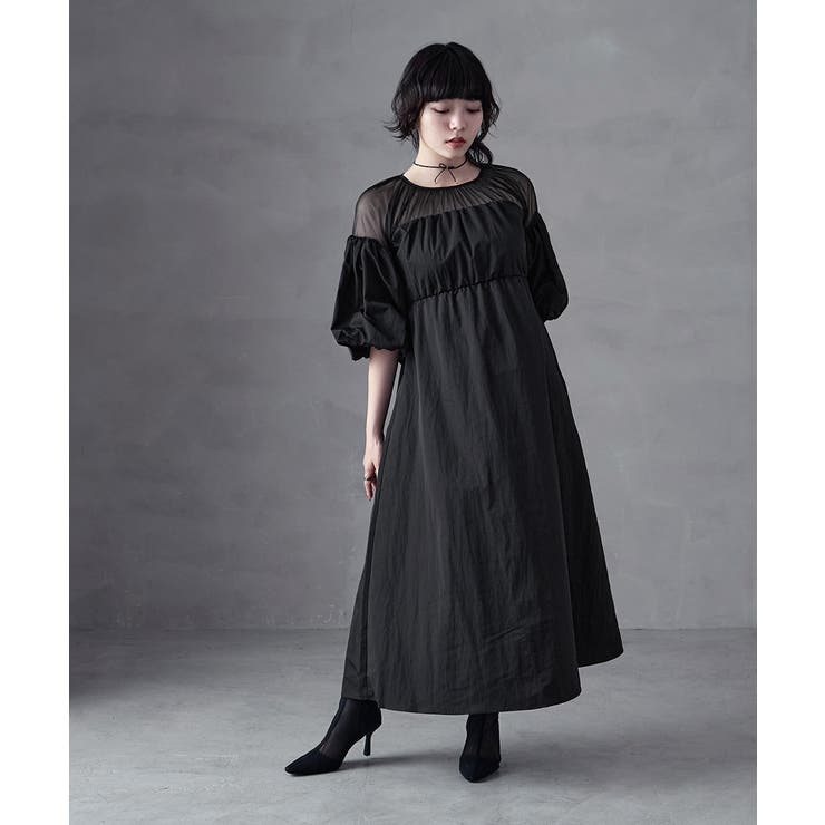 aity アイティ タフタ×チュール | Fashion Letter | 詳細画像9 